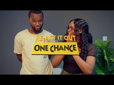 Re-Act it out with One Chance Game
